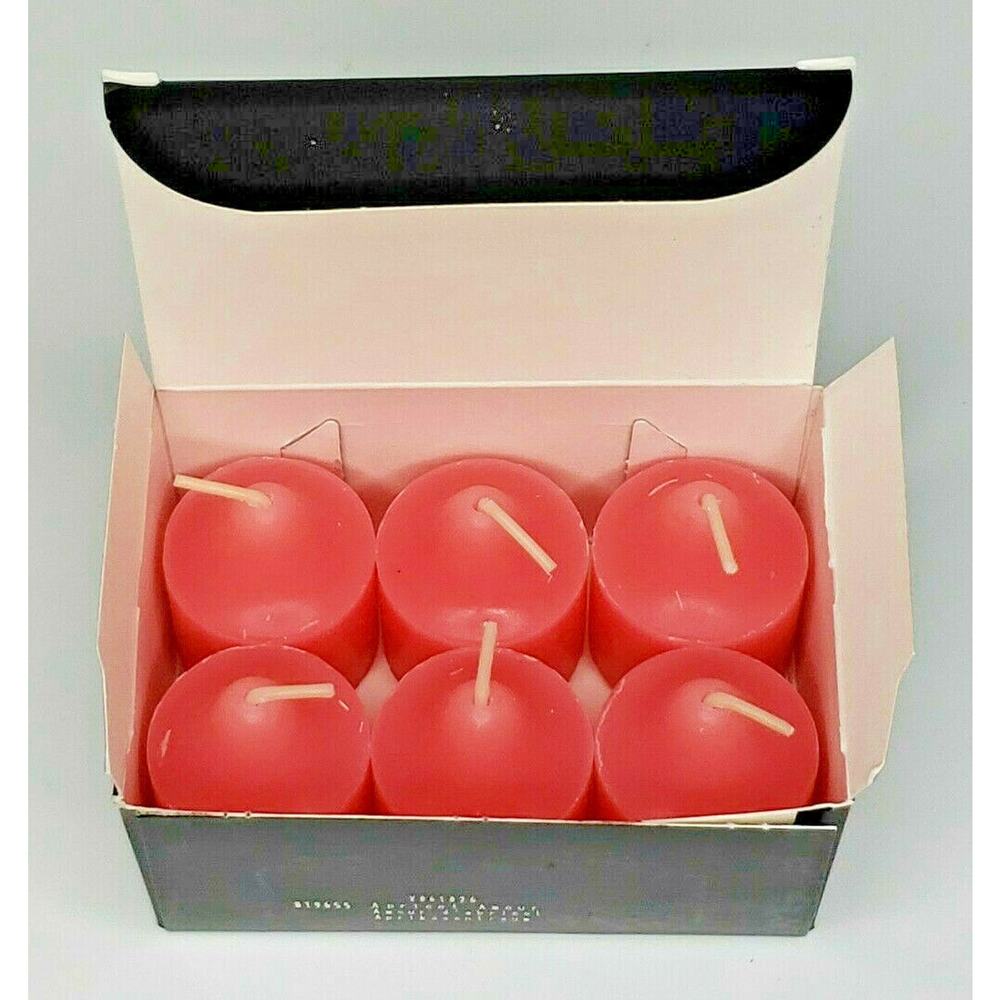 Partylite 6 Votives New Box Apricot Amour P1C/V061026